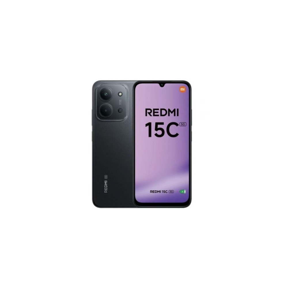 Smartphone Xiaomi Redmi 15C 4GB/ 256GB/ 6.9'/ 5G/ Negro | Smartphones