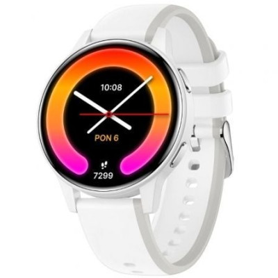 Forever Smartwatch IGo Watch 4 JW-600 Notificaciones/ Frecuencia Cardiaca/ Blanco | Smartwatch
