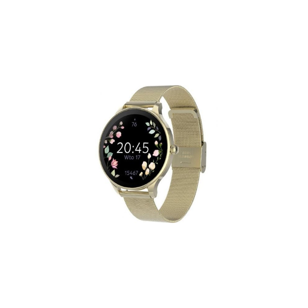 Smartwatch Forever Velora SB-306/ Notificaciones/ Frecuencia Cardíaca/ Oro | Smartwatch