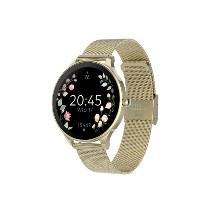 Smartwatch Forever Velora SB-306/ Notificaciones/ Frecuencia Cardíaca/ Oro | Smartwatch