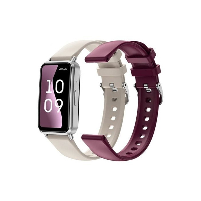 Smartwatch SPC Duo Fit/ Notificaciones/ Frecuencia Cardíaca/ Blanco | Smartwatch