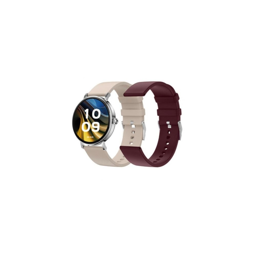 Smartwatch SPC Smartee Duo Velvet 9656B/ Notificaciones/ Frecuencia Cardíaca/ Blanco | Smartwatch