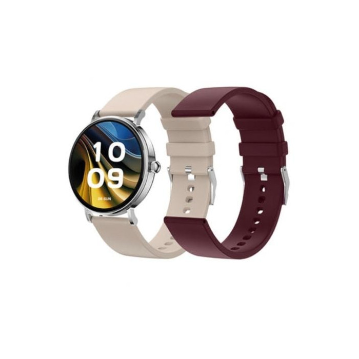 Smartwatch SPC Smartee Duo Velvet 9656B/ Notificaciones/ Frecuencia Cardíaca/ Blanco | Smartwatch