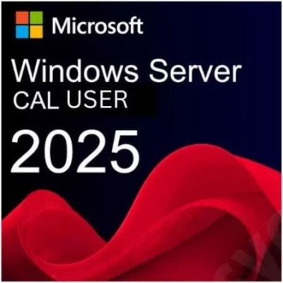 Licencia Microsoft Windows Server 2025/ CAL/ 5 Usuarios | SO