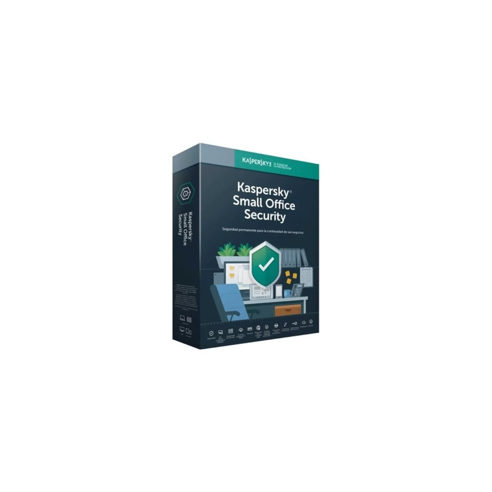 Antivirus Kaspersky Small Office Security 7/ 5 Dispositivos + 1 Servidor/ 1 Año | Antivirus