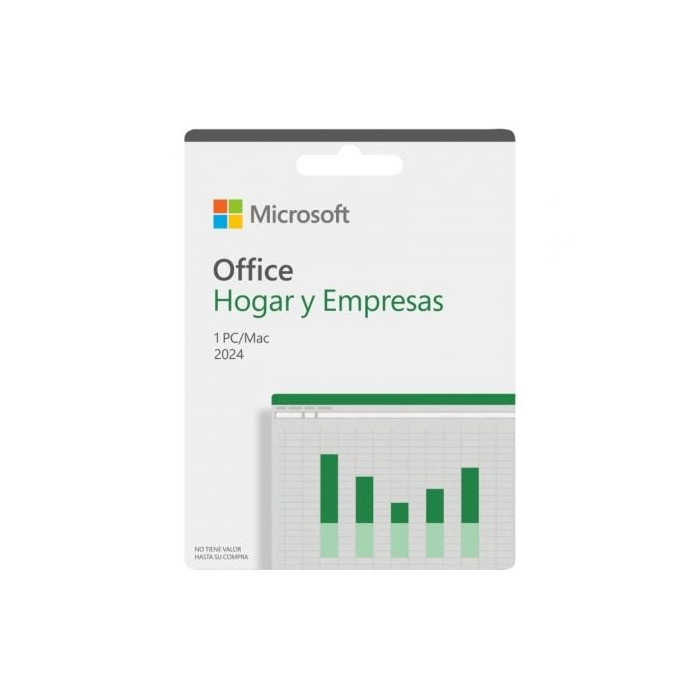 Microsoft Office Hogar y Empresas 2024/ 1 Usuario/ Licencia Perpetua | Office