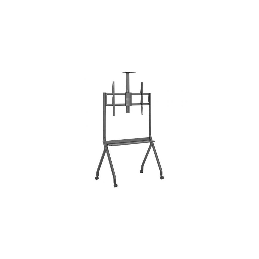 Soporte de Suelo con Ruedas Aisens FT86FE-369 para TV de 55-100'/ hasta 120kg | Soportes
