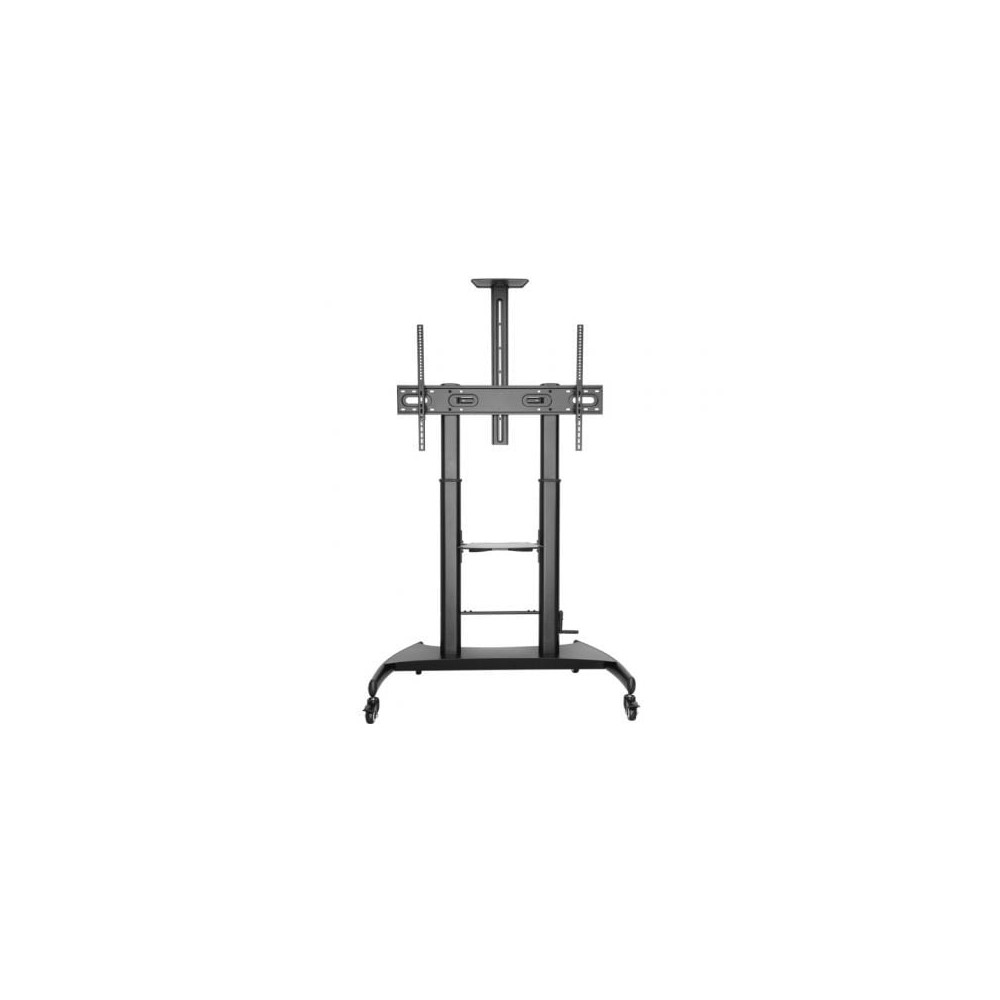 Soporte de Suelo Inclinable con Ruedas y Manivela Aisens FT100TE-123 para TV 60-100'/ hasta 100kg | Soportes