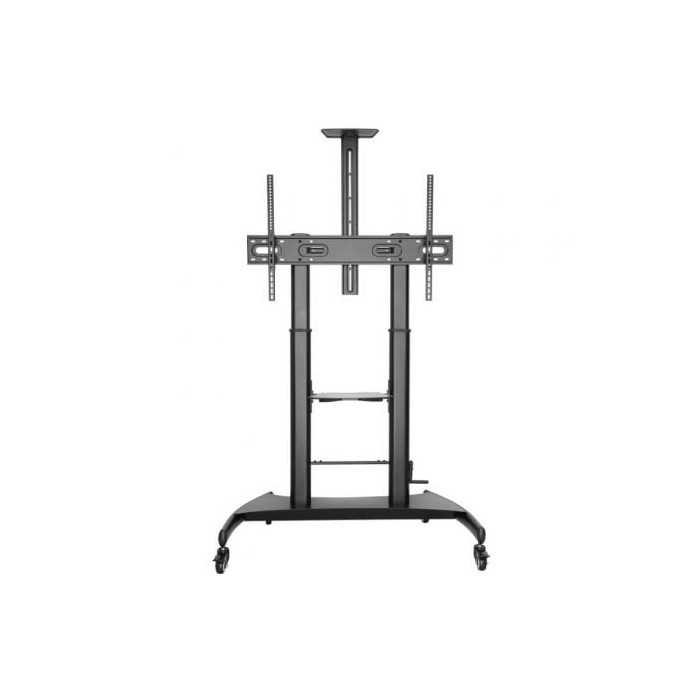 Soporte de Suelo Inclinable con Ruedas y Manivela Aisens FT100TE-123 para TV 60-100'/ hasta 100kg | Soportes