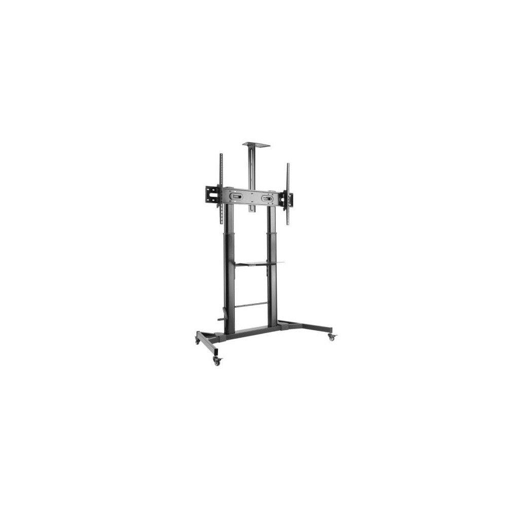 Soporte de Suelo Inclinable con Ruedas y Manivela Aisens FT100TE-171 para TV 60-100'/ hasta 100kg | Soportes