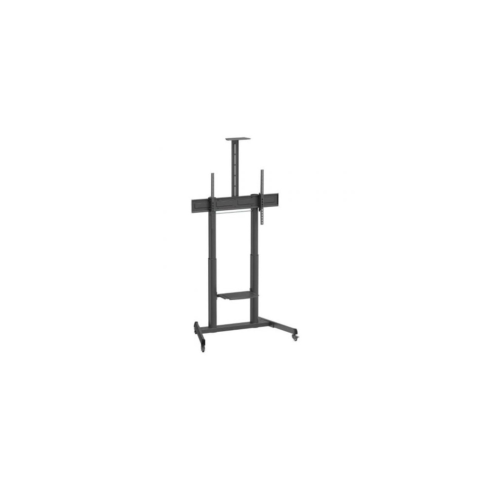 Soporte de Suelo Inclinable con Ruedas y Manivela Aisens FT100TE-403 para TV 60-100'/ hasta 100kg | Soportes
