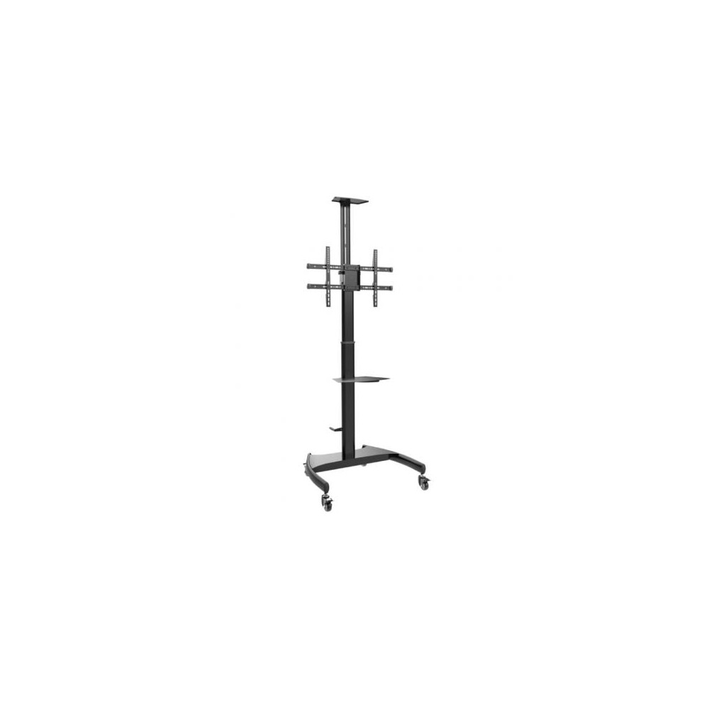 Soporte de Suelo Inclinable/ Giratorio con Ruedas y Manivela Aisens FT70TE-169 para TV 37-70'/ hasta 50kg | Soportes