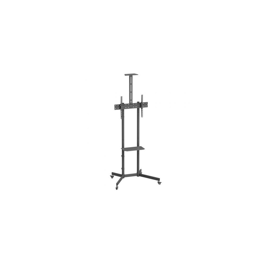 Soporte de Suelo Inclinable con Ruedas/ Soporte de Cámara Aisens FT70TE-335 para TV 37'-70'/ hasta 45kg | Soportes