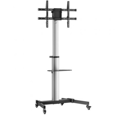 Soporte de Suelo Inclinable con Ruedas Aisens FT86TRE-197 para TV 37-86'/ hasta 50kg | Soportes