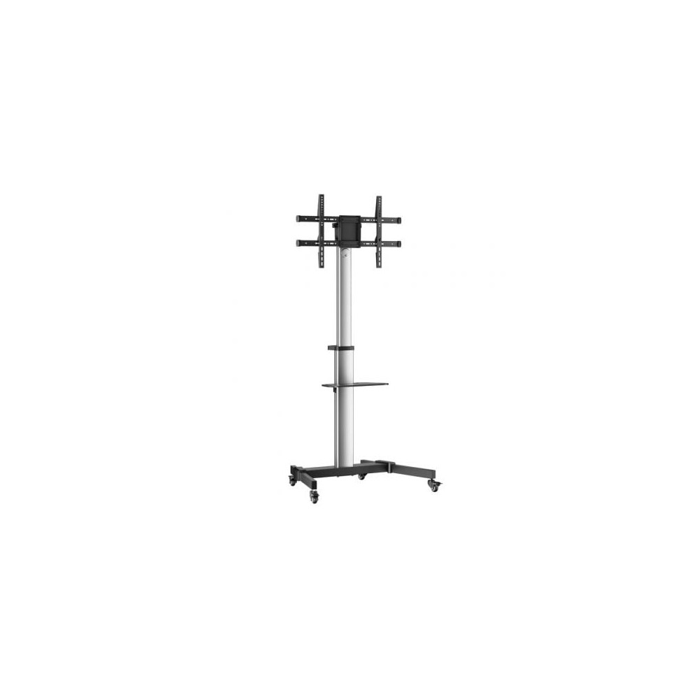 Soporte de Suelo Inclinable con Ruedas Aisens FT86TRE-197 para TV 37-86'/ hasta 50kg | Soportes