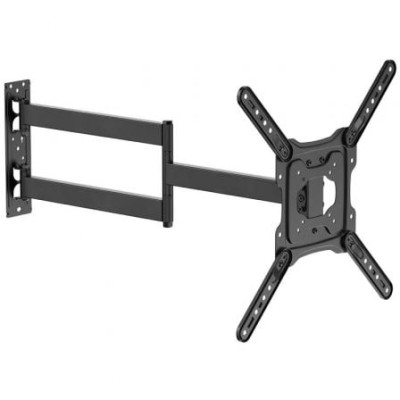 Soporte de Pared Giratorio/ Inclinable/ Nivelable Aisens WT65TSLE-383 para Monitores y TV de 23-65'/ hasta 35kg | Soportes