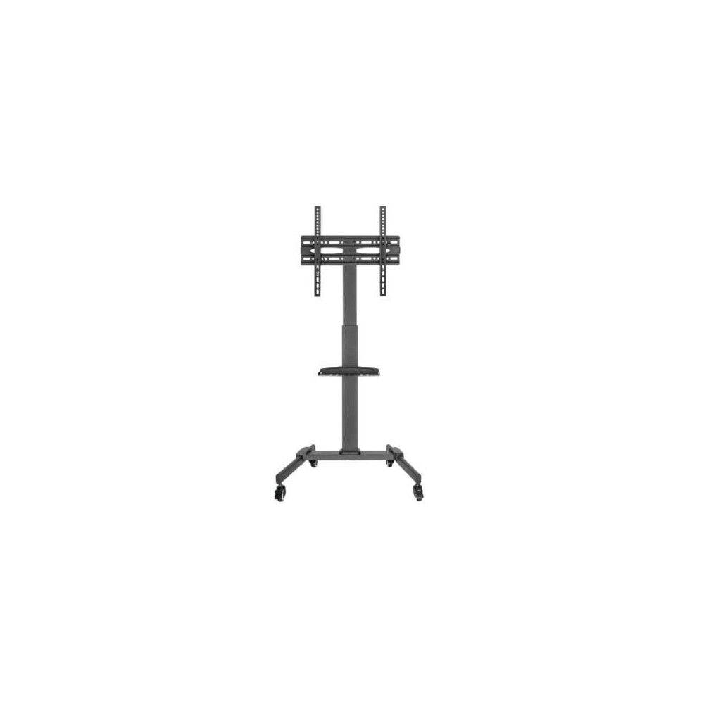 Soporte de Suelo Orientable/ Inclinable con Ruedas Fonestar STS-4244N para TV de 32-65'/ hasta 35kg | Soportes