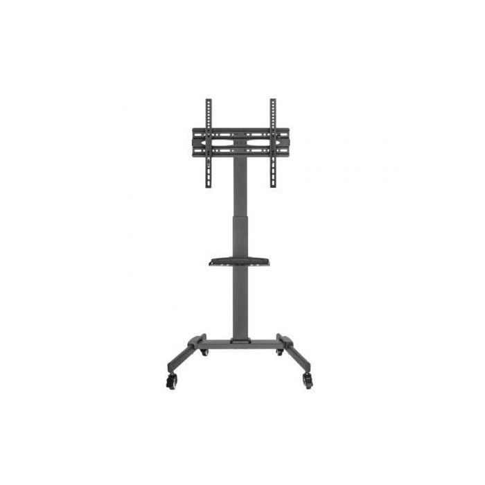 Soporte de Suelo Orientable/ Inclinable con Ruedas Fonestar STS-4244N para TV de 32-65'/ hasta 35kg | Soportes