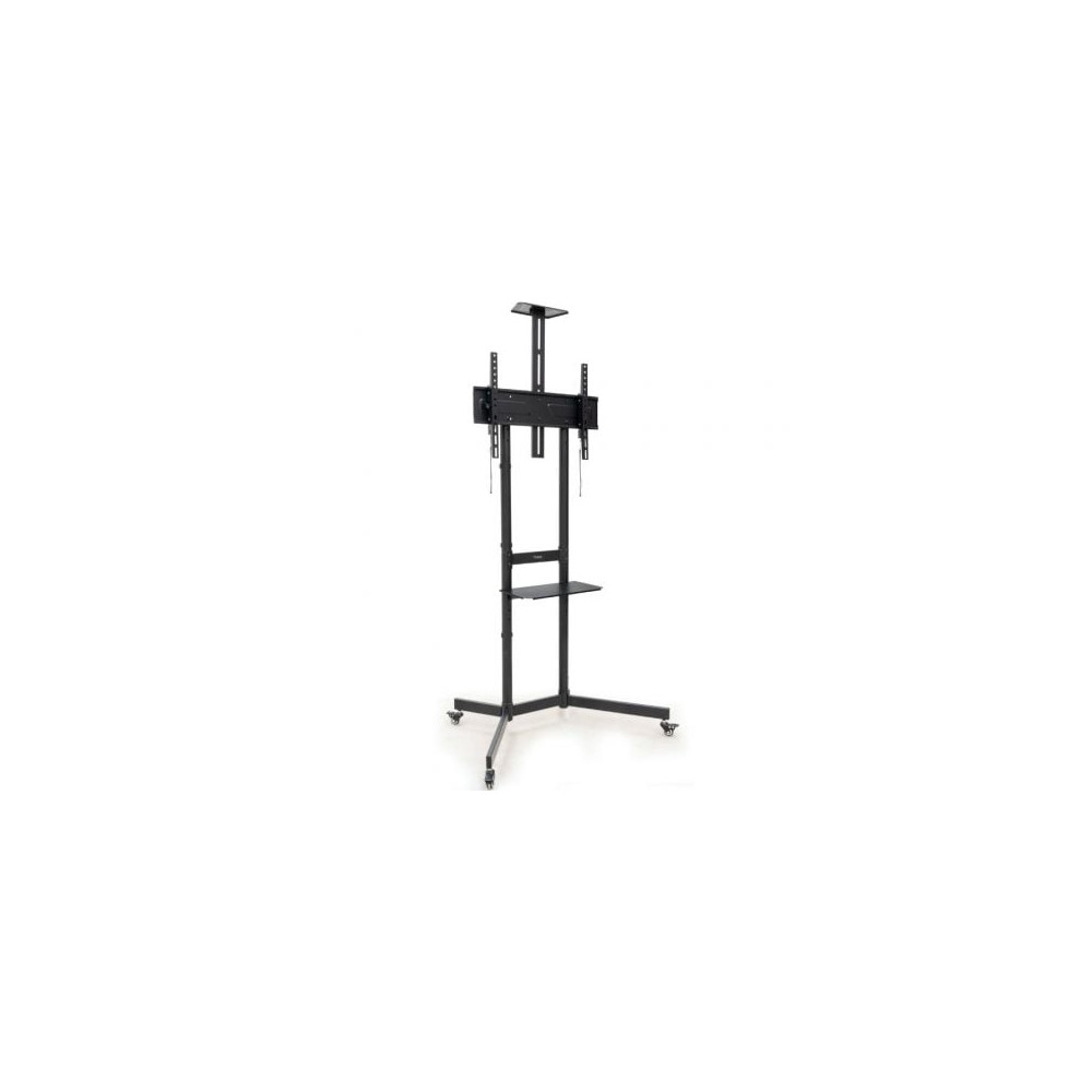 Soporte de Suelo Inclinable con Ruedas TooQ NEFERTITI FS1151M-B para TV de 37-70'/ hasta 70kg | Soportes