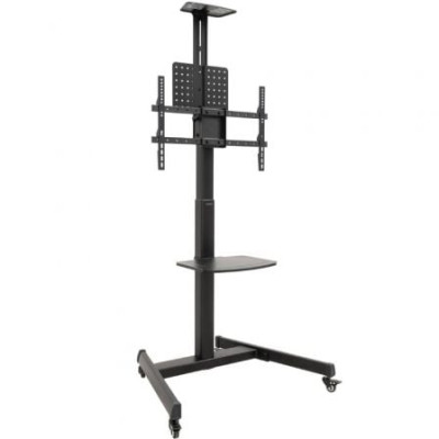 Soporte de Suelo Inclinable con Ruedas TooQ FS1184M-B para TV de 35-70'/ hasta 70kg | Soportes