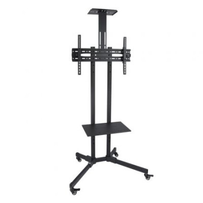 Soporte de Suelo Inclinable/ Ajustable TooQ FS1470M-B para TV de 37-70'/ hasta 50kg | Soportes