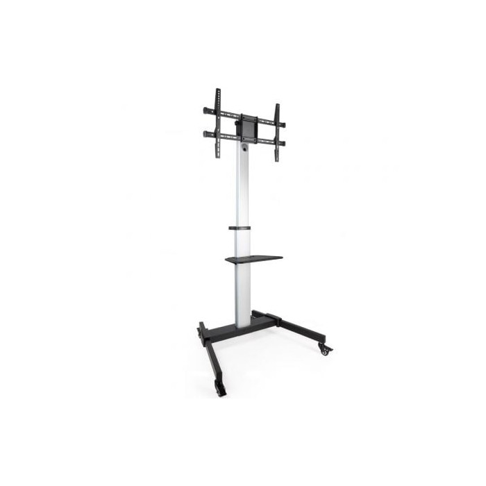 Soporte de Suelo Inclinable/ Ajustable con Ruedas TooQ FS1886M-B para TV de 37-86'/ hasta 50kg | Soportes