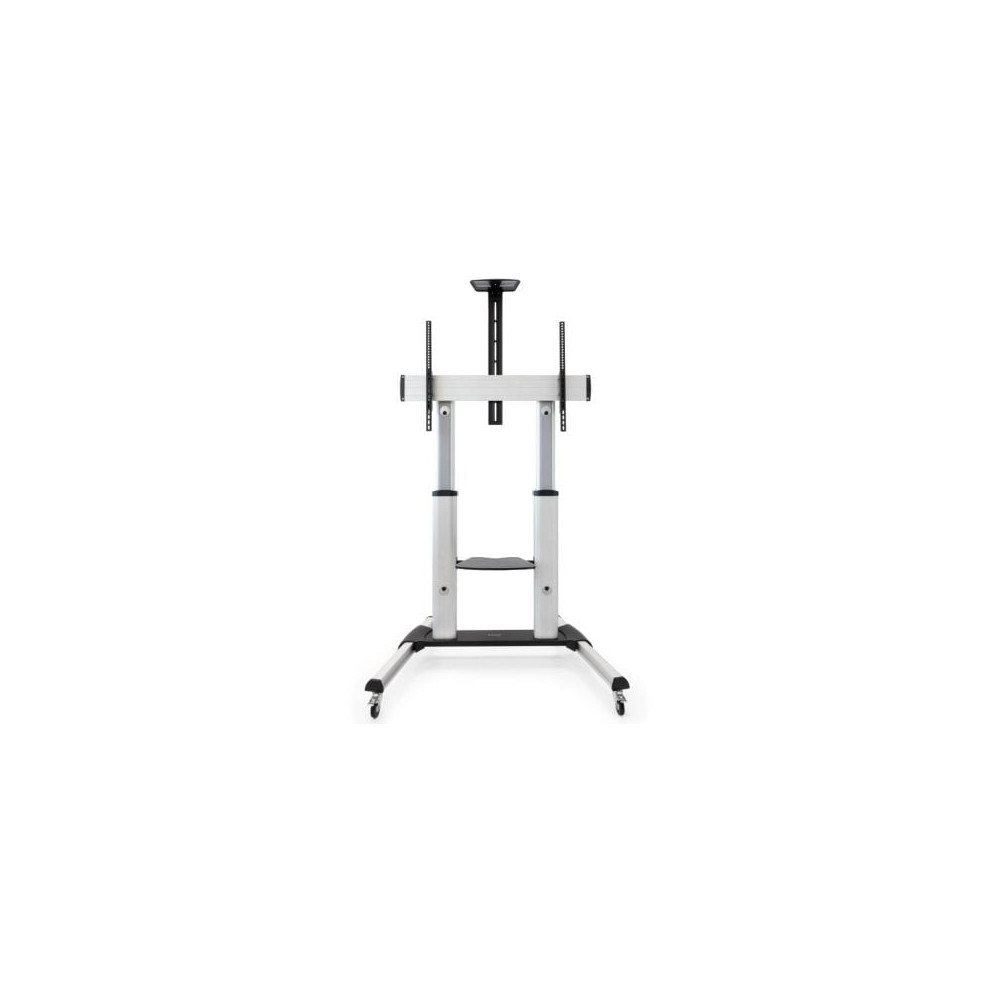Soporte de Suelo Inclinable/ Ajustable con Ruedas TooQ FS20300M-B para TV de 60-100'/ hasta 100kg | Soportes
