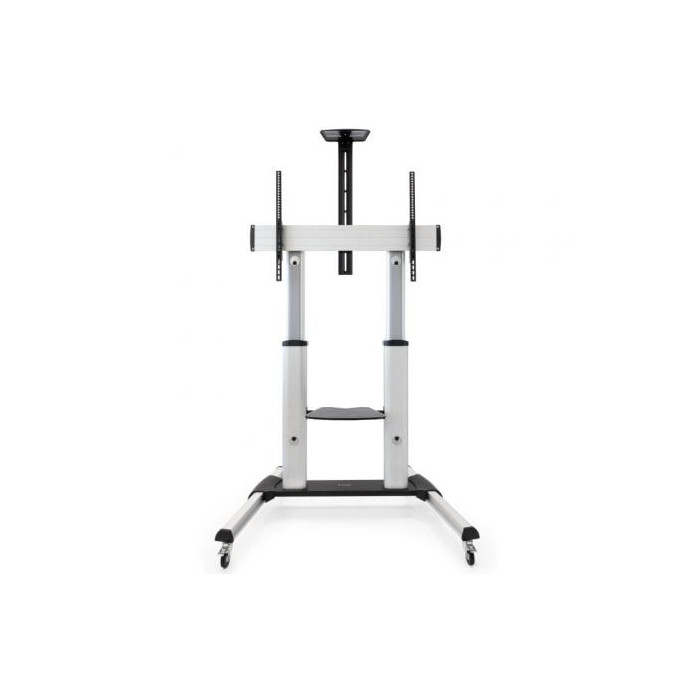Soporte de Suelo Inclinable/ Ajustable con Ruedas TooQ FS20300M-B para TV de 60-100'/ hasta 100kg | Soportes