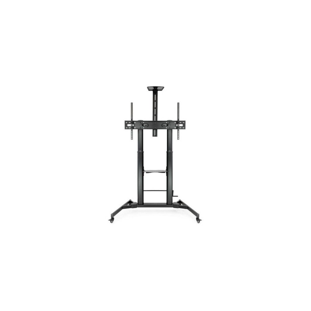 Soporte de Suelo Inclinable/ Ajustable con Ruedas Tooq FS20400HM-B para TV de 60-100'/ hasta 100kg | Soportes