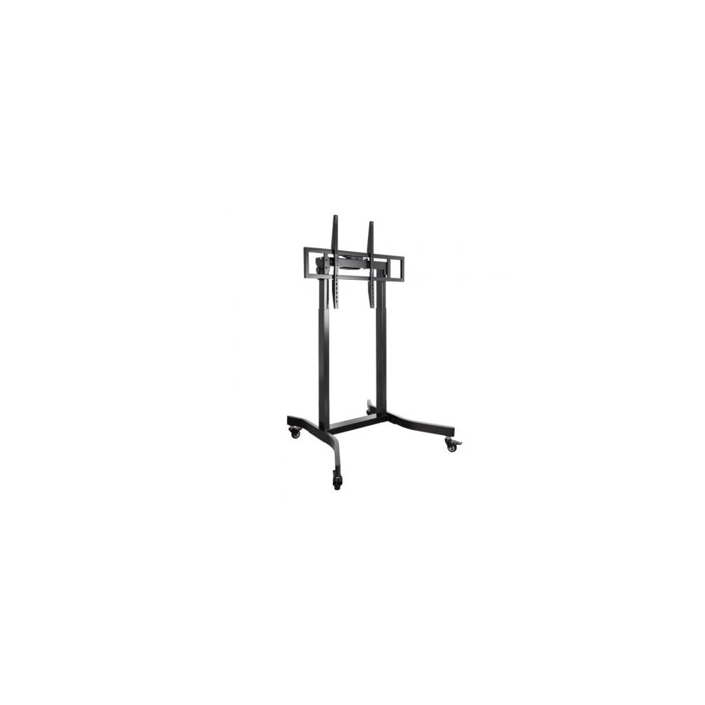 Soporte de Suelo Eléctrico con Ruedas TooQ FSM02-B para TV 55-100'/ hasta 120kg | Soportes