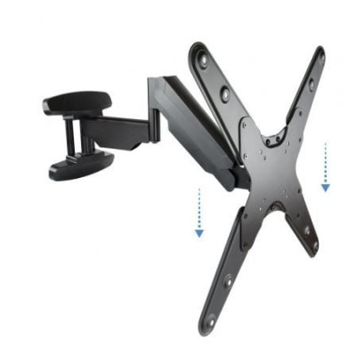 Soporte de Pared Giratorio/ Inclinable/ Nivelable TooQ LP2355TN-B para TV de 23-55'/ hasta 30kg | Soportes