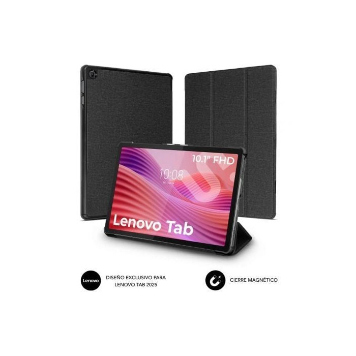 Funda Subblim Shock Case Lenovo Tab 2025 10.1'/ Negra | Fundas