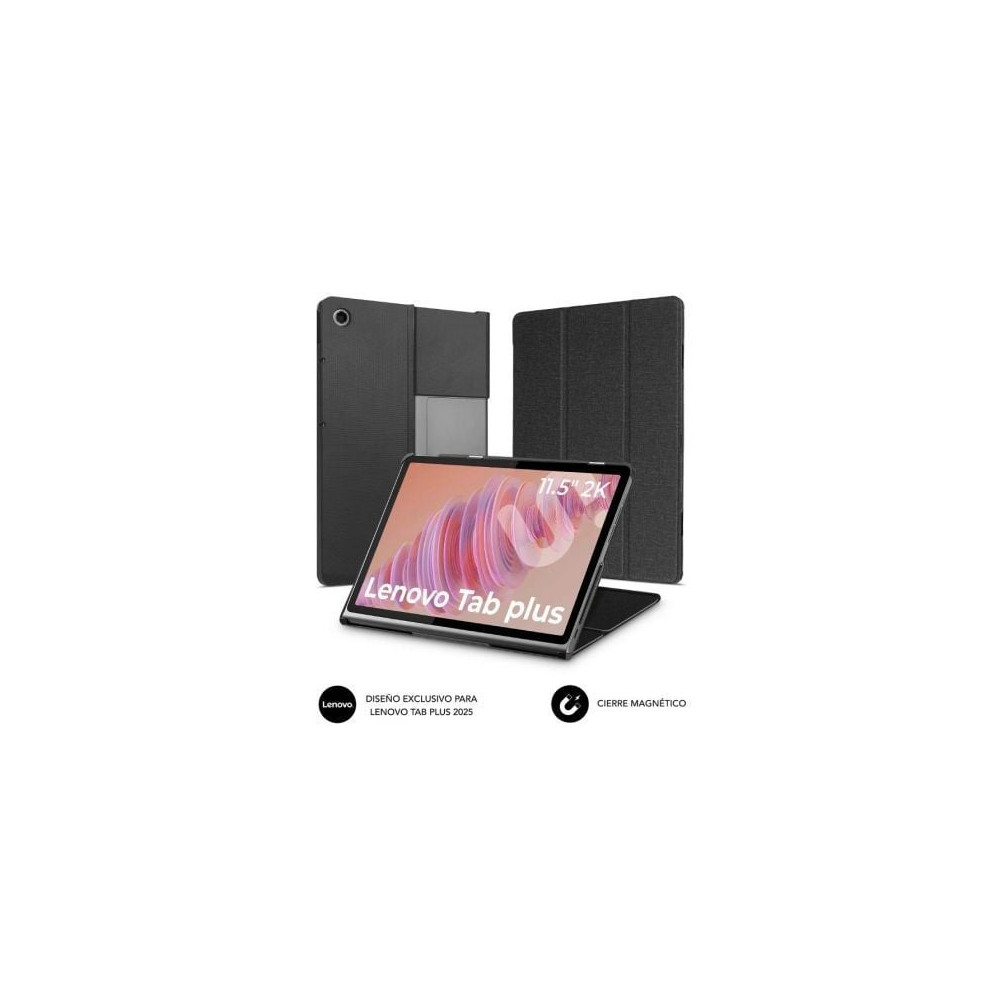 Funda Subblim Shock Case Lenovo Tab Plus 2025 11.5'/ Negra | Fundas