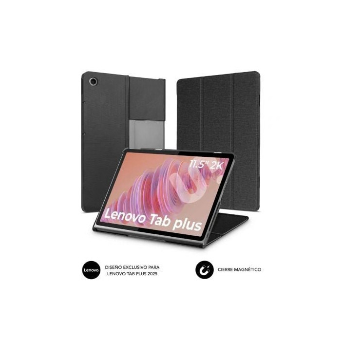 Funda Subblim Shock Case Lenovo Tab Plus 2025 11.5'/ Negra | Fundas
