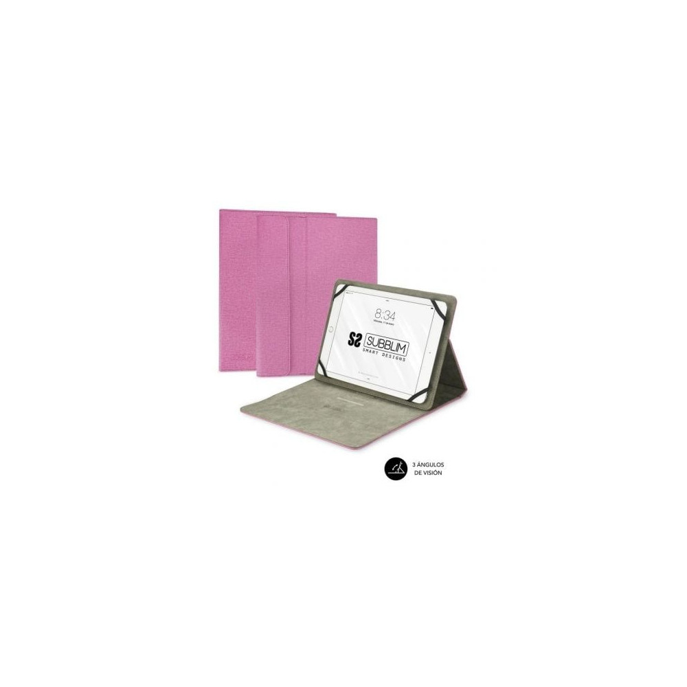 Funda Subblim Clever Stand para Tablets de 9.6'-11'/ Rosa | Fundas