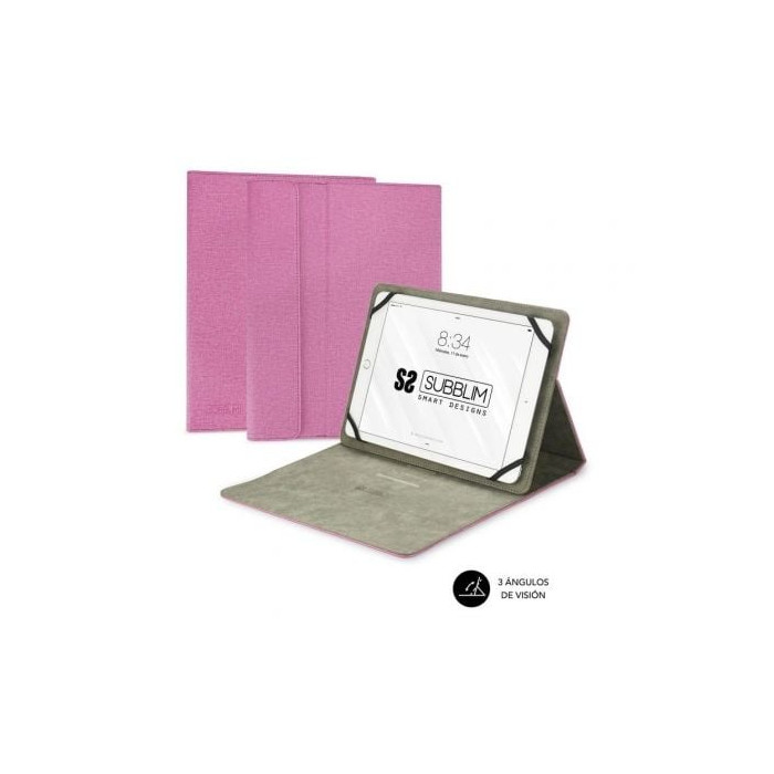 Funda Subblim Clever Stand para Tablets de 9.6'-11'/ Rosa | Fundas