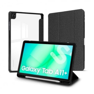 Funda Subblim Clear Shock Case para Samsung A11+/ Negra | Fundas