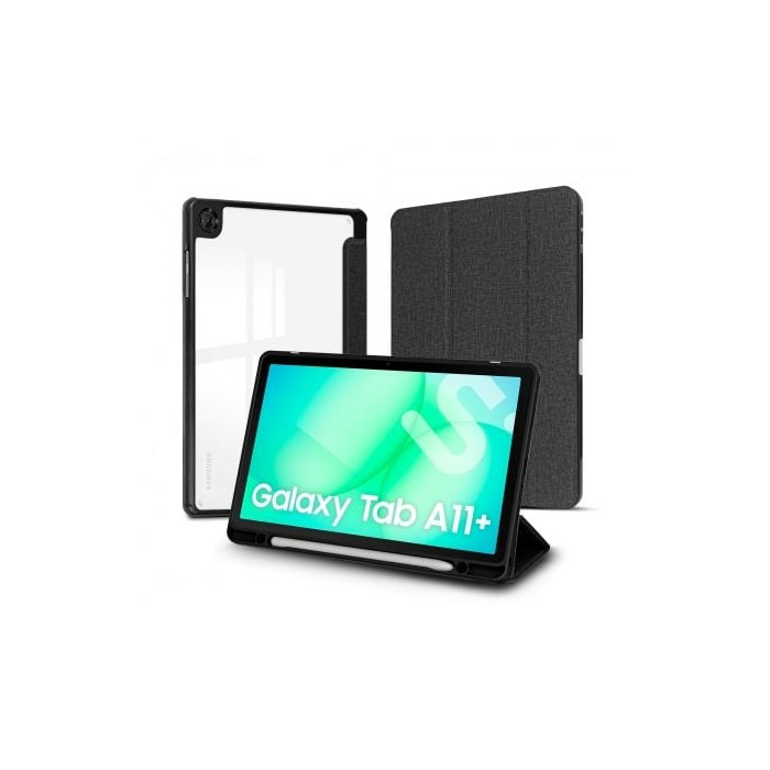 Funda Subblim Clear Shock Case para Samsung A11+/ Negra | Fundas
