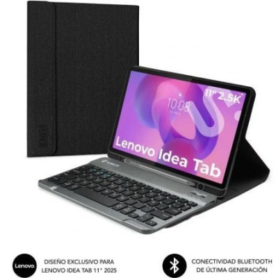 Funda con Teclado Subblim Keytab Pro BT Lenovo Idea Tab 11' 2025/ Negra | Fundas