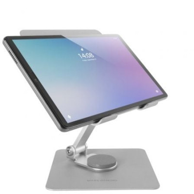 Soporte para Tablets/Convertibles Mars Gaming MA-RST/ hasta 13'/ Gris Plateado | Soportes