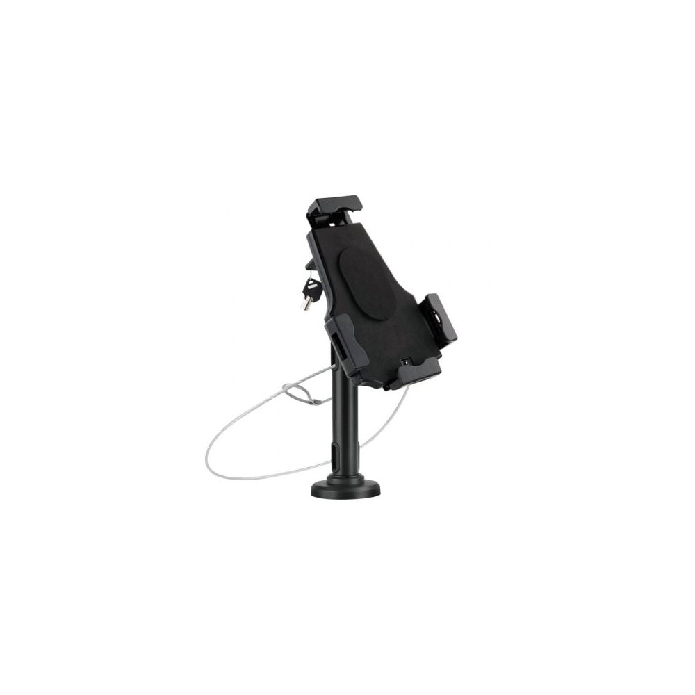 Soporte de Mesa/Pared para Smartphone/Tablet TooQ TQTDS0812/ Antirrobo/ Negro | Soportes