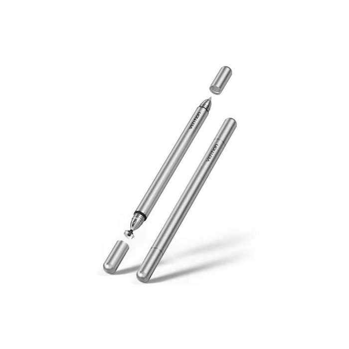Lápiz Óptico Vention KQMH0/ para Android y Apple/ Aluminio Gris | Lápices