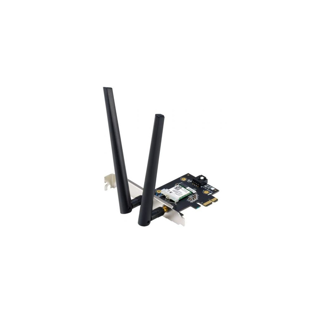 Tarjeta de Red Inalámbrica-PCI Express Asus PCE-BE6500/ 6500Mbps/ 2.4/5/6GHz | Tarjetas