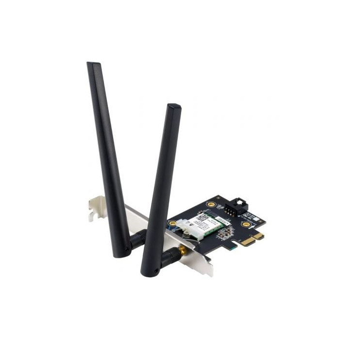 Tarjeta de Red Inalámbrica-PCI Express Asus PCE-BE6500/ 6500Mbps/ 2.4/5/6GHz | Tarjetas