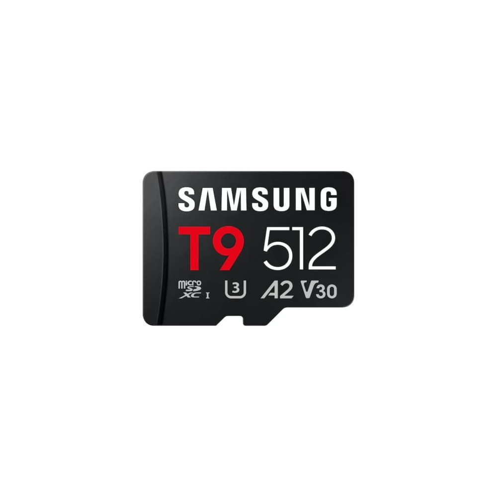 Tarjeta de Memoria Samsung P9 512GB microSD XC/ Clase 10/ 200MBs | Tarjetas de Memoria