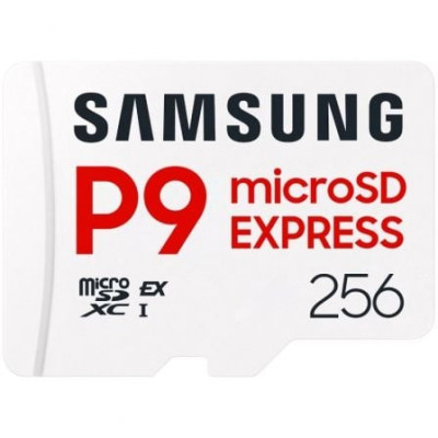Tarjeta de Memoria Samsung P9 Express 256GB microSD XC/ Clase 10/ 800MBs | Tarjetas de Memoria