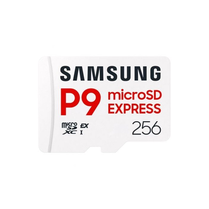Tarjeta de Memoria Samsung P9 Express 256GB microSD XC/ Clase 10/ 800MBs | Tarjetas de Memoria