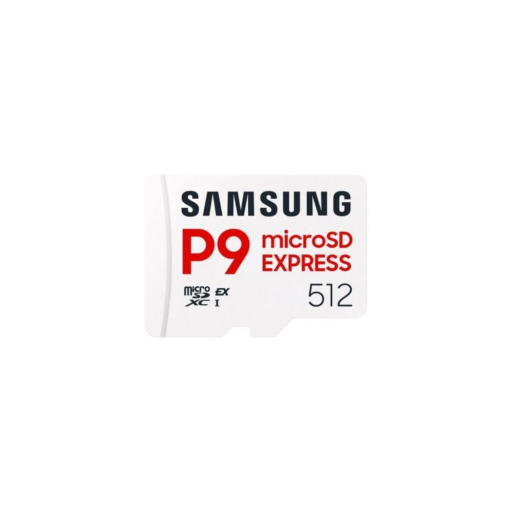 Tarjeta de Memoria Samsung P9 Express 512GB microSD XC/ Clase 10/ 800MBs | Tarjetas de Memoria