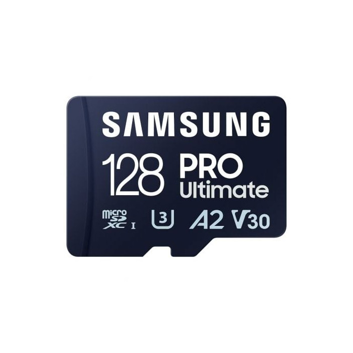 Tarjeta de Memoria Samsung Pro Ultimate 128GB microSD XC con Adaptador/ Clase 10/ 200MBs | Tarjetas de Memoria
