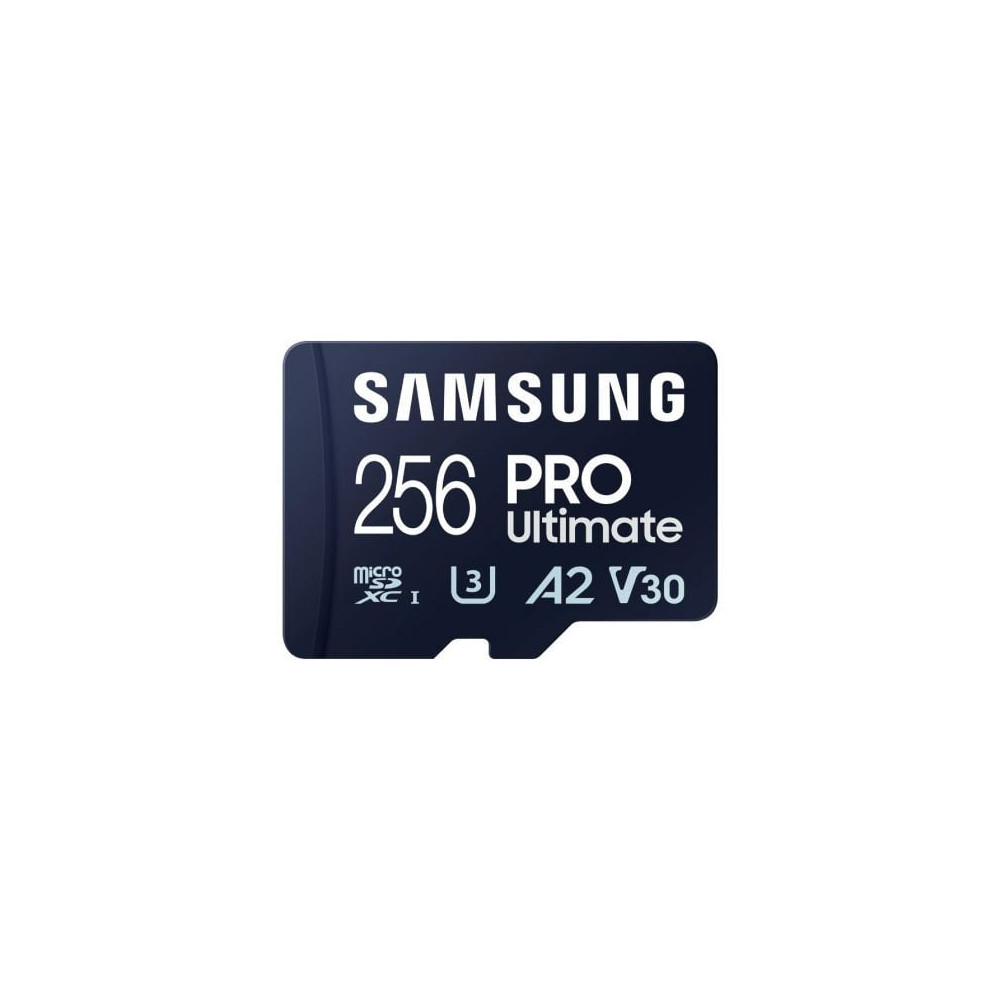 Tarjeta de Memoria Samsung Pro Ultimate 256GB microSD XC con Adaptador/ Clase 10/ 200MBs | Tarjetas de Memoria